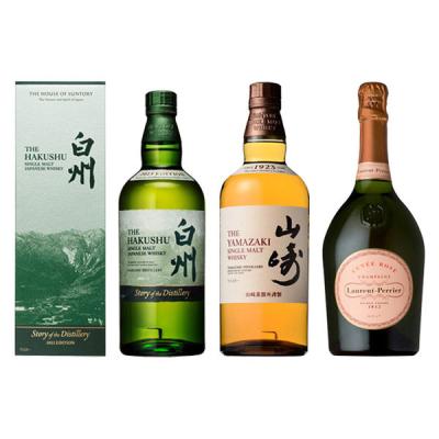 サントリー ローランペリエ 山崎 2025 限定 セット LOHACO - 【セール】【数量限定品】サントリー プレミアムセット
