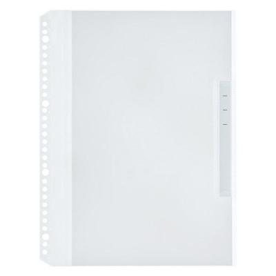 【アウトレット】【Goエシカル】訳あり プラス クリアーファイル リフィール式 A4 ヨコ入れ 2/4/30穴共用 クリアー 84856 1冊