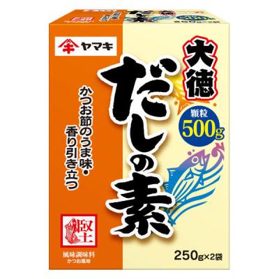 【アウトレット】だしの素大徳500g 1個 ヤマキ