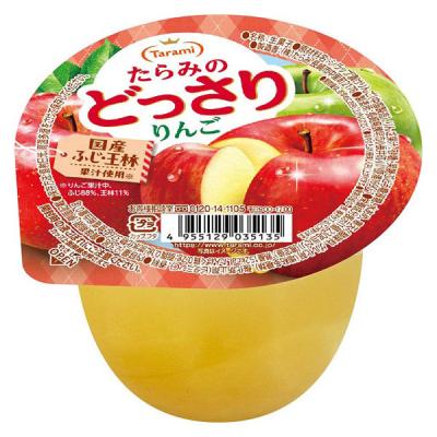 ゼリー たらみのどっさり　りんご 1個