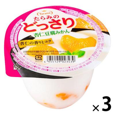 ゼリー たらみのどっさり　杏仁豆腐みかん 1セット（1個×3）