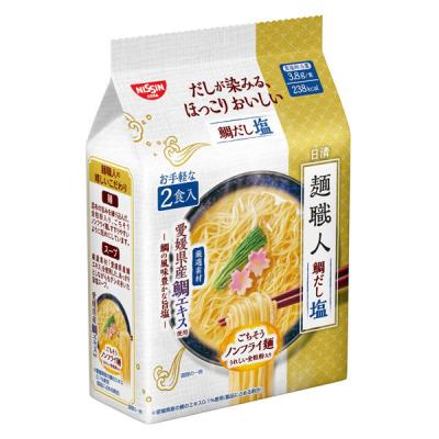 日清麺職人　鯛だし塩　2食パック  1個 日清食品