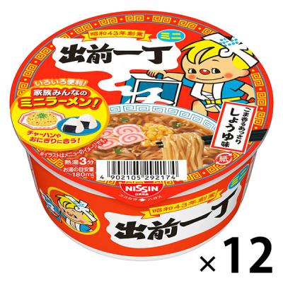 出前一丁どんぶりミニ  12個 日清食品