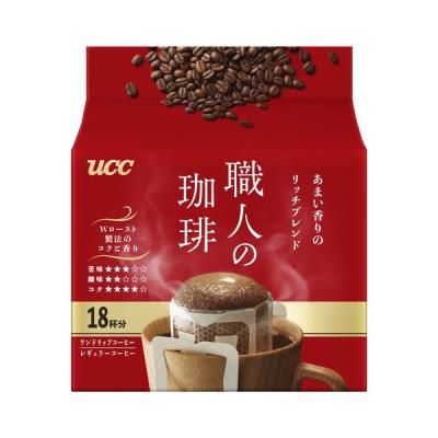 【アウトレット】UCC 職人の珈琲 ワンドリップコーヒー あまい香りのリッチブレンド 18Ｐ