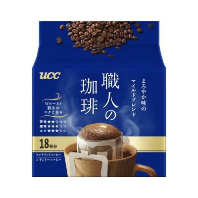 【アウトレット】UCC 職人の珈琲 ワンドリップコーヒー まろやか味のマイルドブレンド 18Ｐ