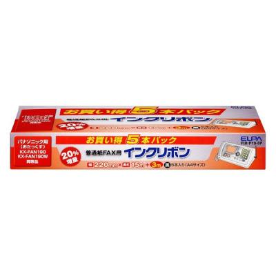 朝日電器 FAXインクリボン FIR-P19-5P 1個