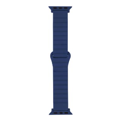 【アウトレット】MSソリューションズ AppleWatch42/44/45/49mmバンドマグネットシリコンバンドNV LN-AW49B02NV 1個