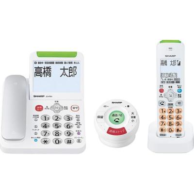 【アウトレット】シャープ デジタルコードレス電話機 てもたん1台＆子機1台タイプ ホワイト系 JD-ATM1CL 1台