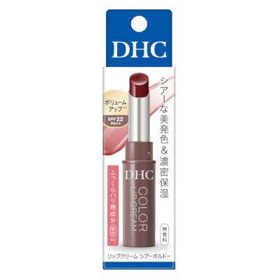 DHC（ディーエイチシー） リップクリーム　シアーボルドー 1.5g　色付きリップ