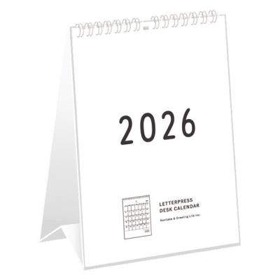 【アウトレット】【2026年度版カレンダー】グリーティングライフ 卓上カレンダー リング Noritake 日曜始まり Cー1678ーNT 1冊