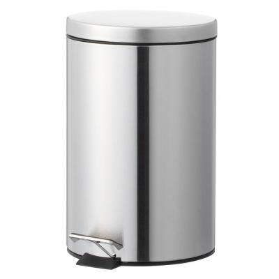 不二貿易 ステンレスペダルペール12L 1個 オリジナル