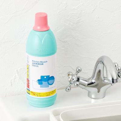 台所用漂白剤 塩素系 キッチンブリーチ  600mL 1個 ロケット石鹸 厨房用漂白剤 アスクル限定 オリジナル
