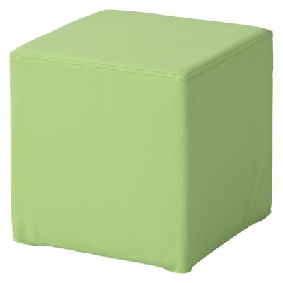 コンフォートワーク キューブスツール　収納付き　幅・奥行き380mm　キューブソファ　グリーン ACS-3840P(GR) 1台 オリジナル
