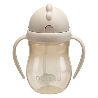 【アウトレット】（6ヵ月から）nouka(ノーカ)ストローカップ ソフトサンド 240ml 1個