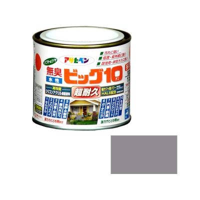【アウトレット】アサヒペン 水性ビッグ10多用途 1/5L (ライトグレー) 901853 1個