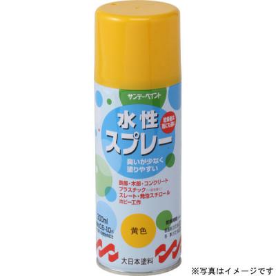 【アウトレット】サンデーペイント 水性スプレー 赤 300ml #269518 1個