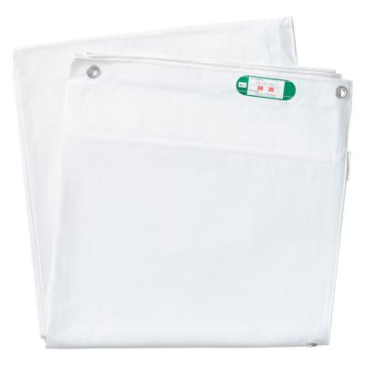 アスクル 「現場のチカラ」 白防炎シート 1.8×3.6m 1枚 オリジナル