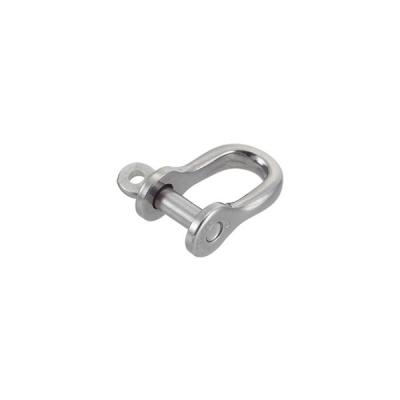 【アウトレット】トラスコ中山 TRUSCO 半丸シャックル ステンレス製 線径8Φ×開口17mm THS-8 1袋(1個) 275-0252