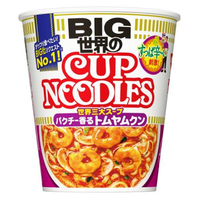 カップヌードル パクチー香るトムヤムクン ビッグ 1セット（1個×12） 日清食品