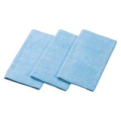 重光商事 「現場のチカラ」 マイクロファイバータオル洗車用 ブルー 300×500mm アスクル限定 1袋（3枚入） オリジナル