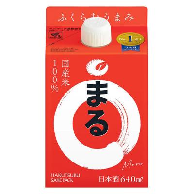 白鶴 まる 640ml パック 1本 日本酒
