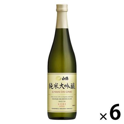 白鶴 純米大吟醸 720ml 1セット（1本×6） 日本酒
