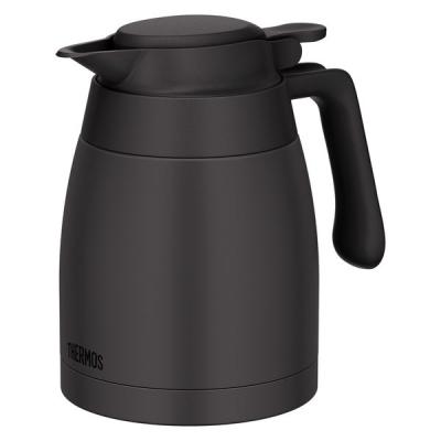 サーモス ステンレスポット 1.0L ダークグレー TTG-1000 DGY 1個 食洗機対応 保冷保温