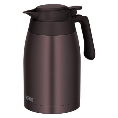 サーモス ステンレスポット 1.5L ブラウン TTG-1500 BW 1個 食洗機対応 保冷保温