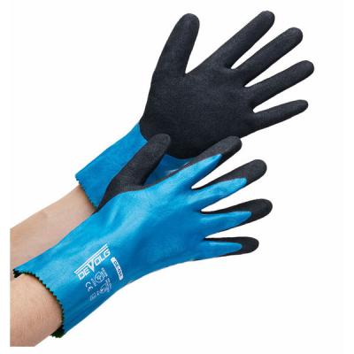 【アウトレット】再値下げ 耐油 ニトリルフルコート手袋　DE-658　Lサイズ　1双　ウィード