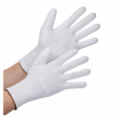 【アウトレット】再値下げ 【ウレタン背抜き手袋】 ウィード 耐切創 DEXCUT DCP-775W ホワイト M 1双