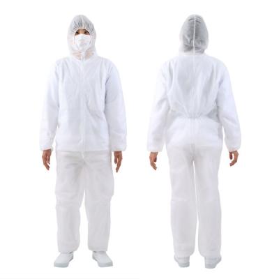 【アウトレット】【防護服】 小野商事 エースグローブ 不織布つなぎ服 フード付き M WS6800 白 1着