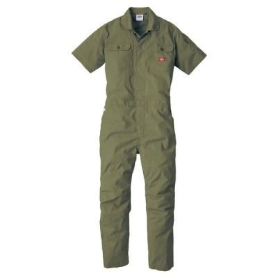【アウトレット】コーコス信岡 ストレッチCVC半袖ツナギ D-749 1着