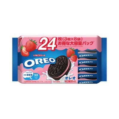 LOHACO - クッキー クリームサンド オレオ ファミリーパック いちご