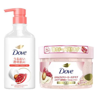 ダヴ ふわとろボディウォッシュ ザクロ＆シアバター ポンプ 450g＋クリーミースクラブ ザクロ＆シアバター298g