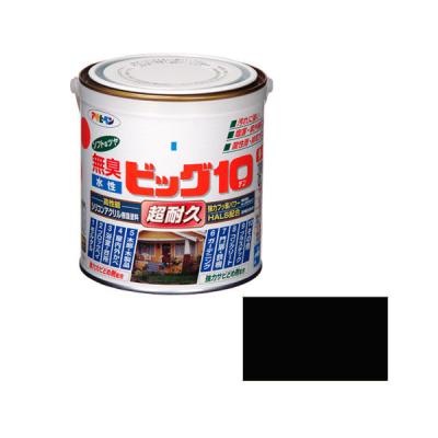 【アウトレット】アサヒペン 水性ビッグ10多用途 0.7L (黒) 901833 1個