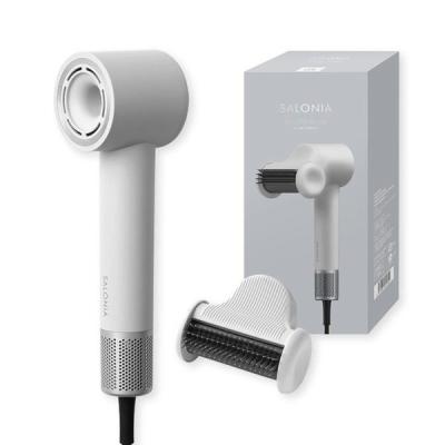 SALONIA（サロニア）スムースシャインスマートドライヤー アッシュホワイト