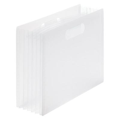 無印良品 ポリプロピレン じゃばらファイル Ａ４用 ６ポケット 良品計画