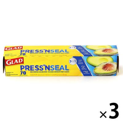 グラッド（GLAD） プレス＆シール フードラップ 30cm×21.6m 1セット（1本×3）日本アクセス