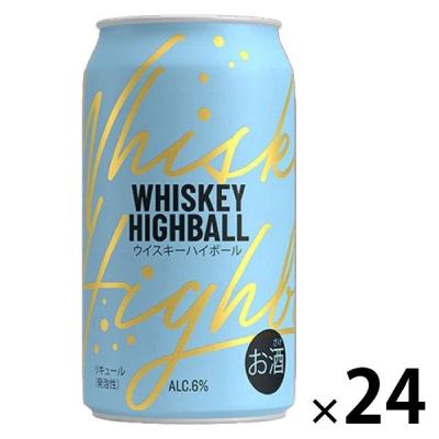 (アスクル・ロハコ限定)ウイスキーハイボール 6％ 缶 350ml 2ケース(24本) オリジナル