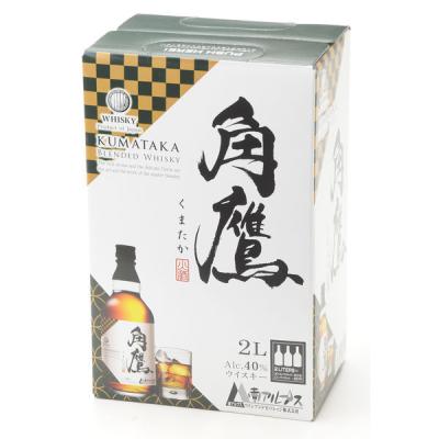 角鷹（くまたか）ウイスキー 40度 2L BIB 1本 南アルプスワインアンドビバレッジ