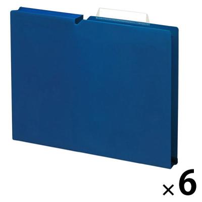 【アウトレット】コクヨ 個別フォルダー NEOS A4 PP製 幅30DB A4PーNEF30DB 1セット（1冊×6）