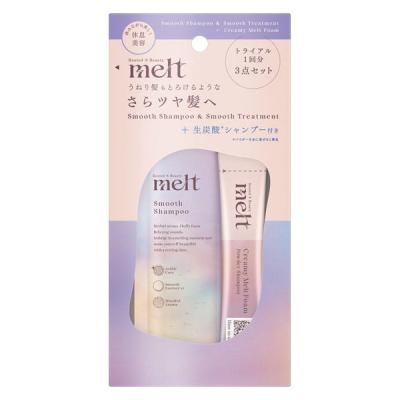 melt メルト　スムース　モイスト　シャンプー　トリートメント　3箱セット Amazon | 【melt】 メルト シャンプー トリートメント 髪の化粧