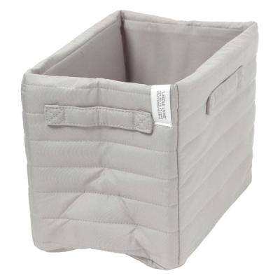 LOHACO - キルティング収納BOX(S) グレー LAKOLE/ラコレ