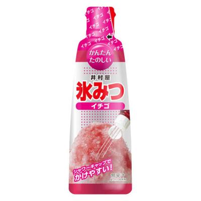 夏祭り かき氷シロップ 屋台 井村屋　氷みつ イチゴ 330g 1個
