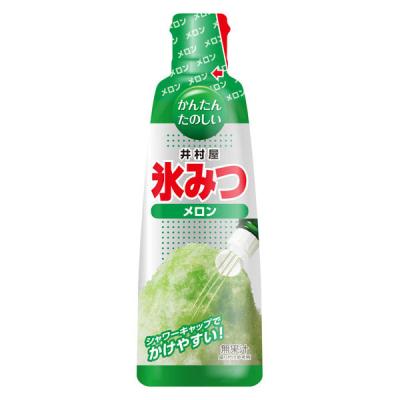 夏祭り かき氷シロップ 屋台 井村屋　氷みつ メロン 330g 1個