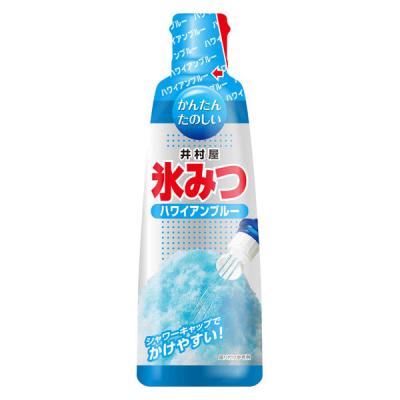 夏祭り かき氷シロップ 屋台 井村屋　氷みつ ハワイアンブルー 330g 1個