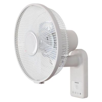 LOHACO - YAMAZEN 30cm DC壁掛け扇 ヘッド取り外し可能 風量3段階