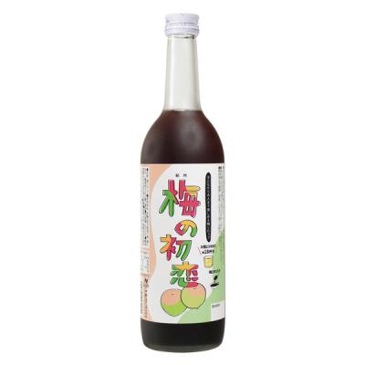 LOHACO - 梅シロップ 紀州 梅の初恋 720ml 1本 ノンアルコール