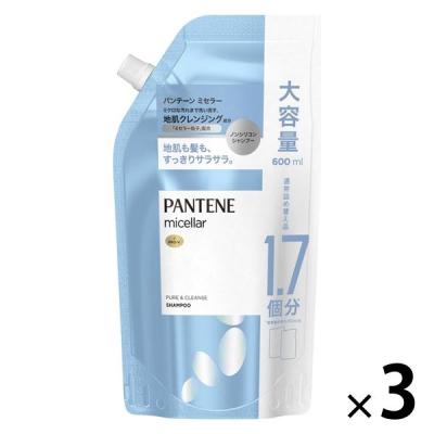 LOHACO - パンテーン ミセラー ピュア＆クレンズ シャンプー 詰め替え