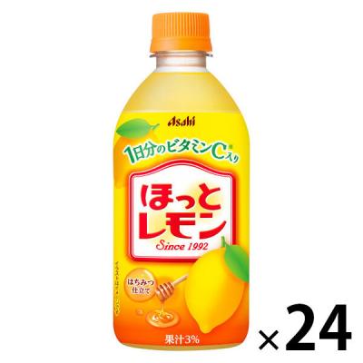 アサヒ飲料 「ほっとレモン」 480ml 1箱（24本入）
